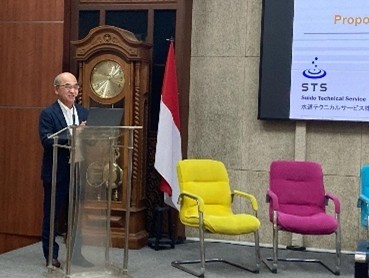 インドネシア・バンドンで漏水調査の重要性をプレゼンテーション/Presentation on the importance of leak investigation in Bandung, Indonesia